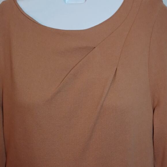 ASOS Women's Fit & Flare Peach Skater Midi Dress. Size 12 - Picture 5 of 9